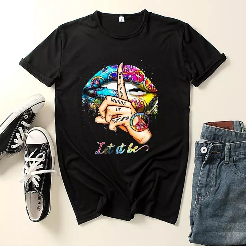 Whisper Words of Wisdom T-Shirt (SALES ARE FINAL FOR THIS ITEM