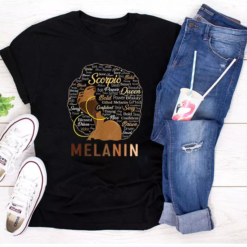 Camiseta Escorpio Melanina
