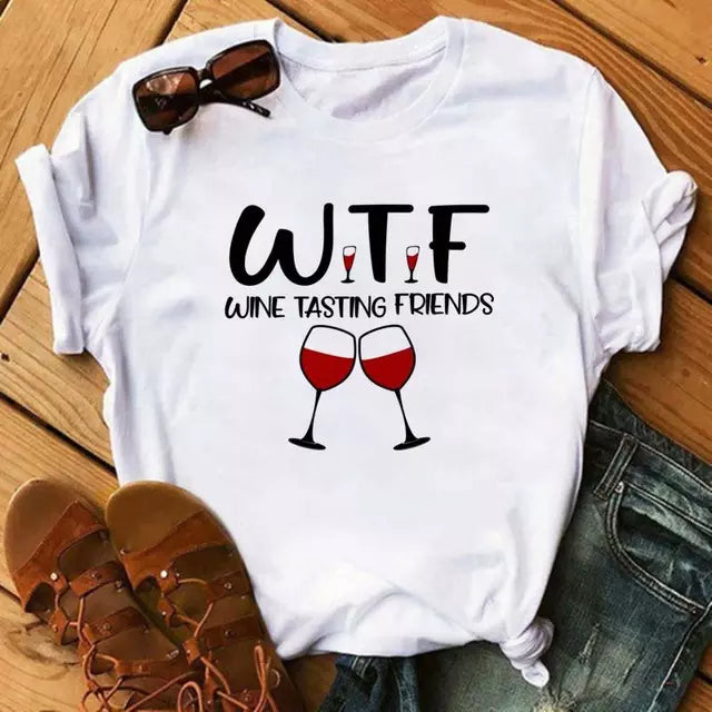 Wine Tasting Friends T-Shirt